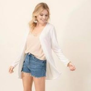 ANDRE BY UNIT IVORY CARDIGAN